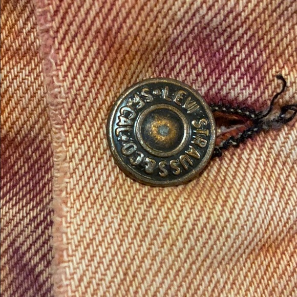 Vintage Levi’s Denim Jacket Tie Dye - Picture 4 of 7